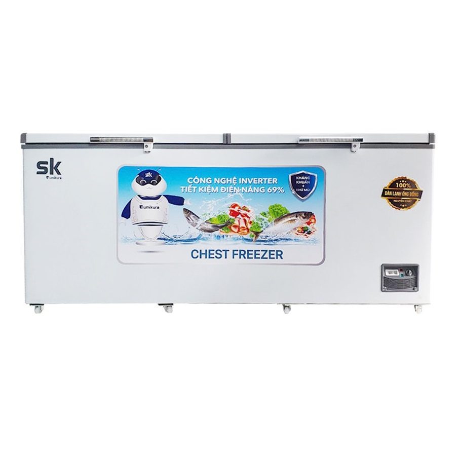 Tủ đông Sumikura SKF-650S | 650L 1 ngăn 2 cánh