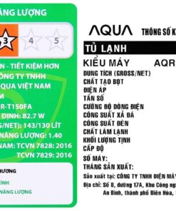 Tủ lạnh Aqua AQR-T150FA(BS) - hình số 11