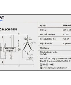 Tủ mát Hòa Phát HSR D6195 - hình số 10