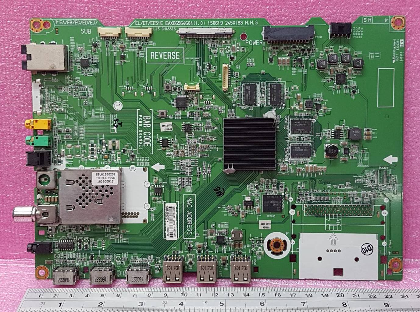 BO MẠCH CHÍNH TIVI LG 55EG910T - khohangrenhat