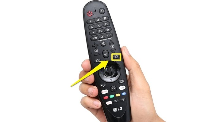 remote cua tivi LG