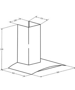 Máy hút mùi Eurosun EH-90K06 - hình số 3