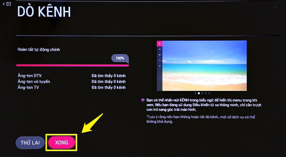 cách dò kênh tivi LG - hình 9