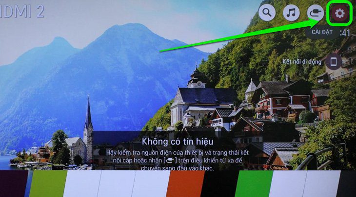 Chọn cài đặt Chọn cài đặt