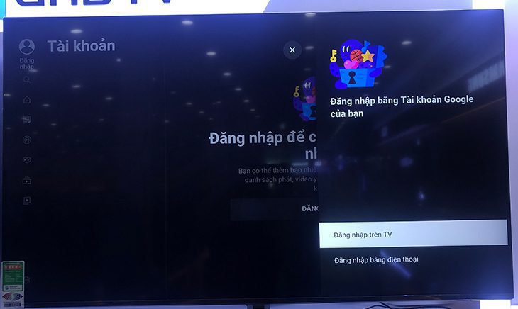 chọn hình thức đăng nhập chọn hình thức đăng nhập