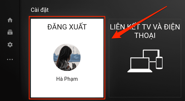 Chọn ĐĂNG XUẤT Chọn ĐĂNG XUẤT