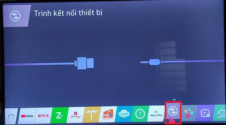 Chọn Device Connector (Trình kết nối thiết bị). Chọn Device Connector (Trình kết nối thiết bị).