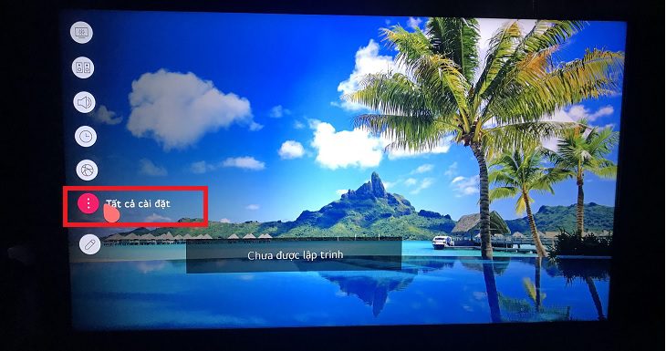 Chọn Tất cả các cài đặt. Chọn Tất cả các cài đặt.