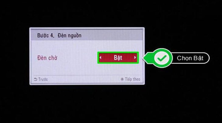 Bước 6: Nhấn nút OK trên remote để chuyển sang thiết lập dò kênh > chọn Bắt đầu Bước 6: Nhấn nút OK trên remote để chuyển sang thiết lập dò kênh > chọn Bắt đầu