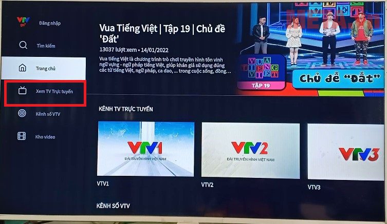 Cách sử dụng VTV Go trên tivi Samsung