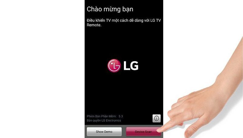 Chọn vào Device Scan