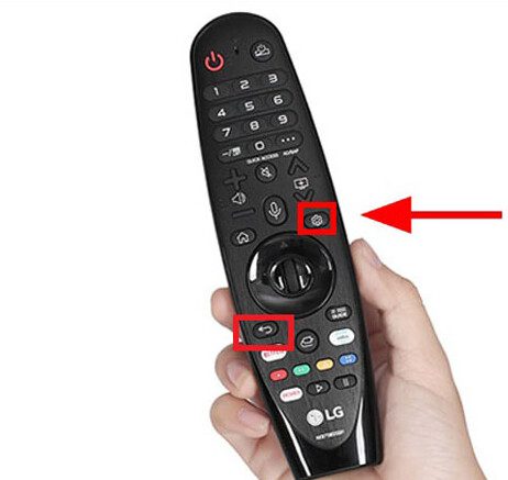 Kết nối giọng nói tivi LG: Bước 1