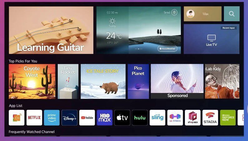 Hệ điều hành webOS 22