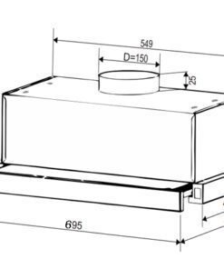 Máy hút mùi Bauer BC 7002B - hình số 2