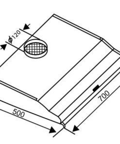Máy hút mùi Sevilla SV-R70Black - hình số 2