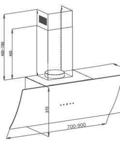 Máy hút mùi Canzy CZ-089D - hình số 2