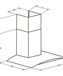 Máy hút mùi Canzy CZ-609 - hình số 2