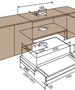 Máy hút mùi Canzy CZ-7002G - hình số 2