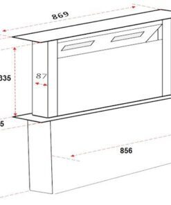 Máy hút mùi Kaff KF-AT900 - hình số 2