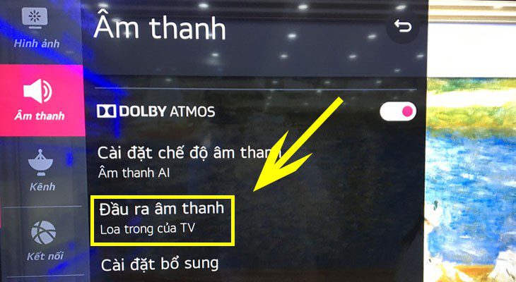 tivi bị mất âm thanh do loa hỏng