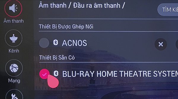 Làm thế nào để xuất âm thanh ra từ tivi LG?