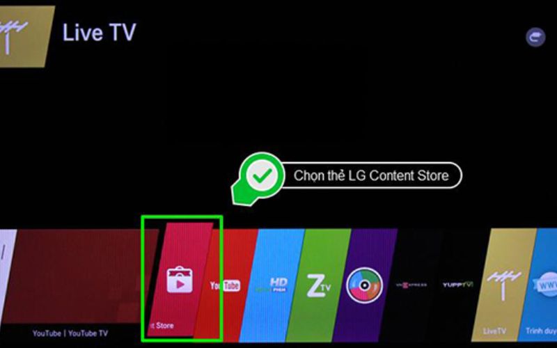 Mục LG Content Store
