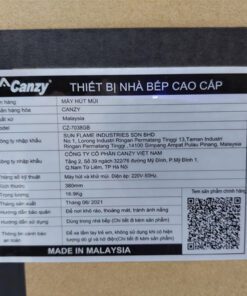 Máy hút mùi Canzy CZ-7038GB - hình số 6