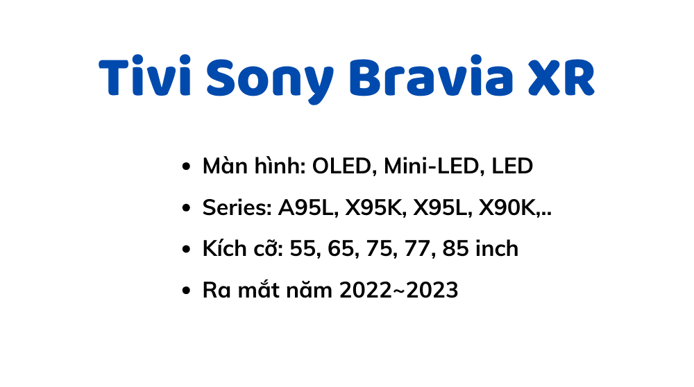 Tivi Sony Bravia XR