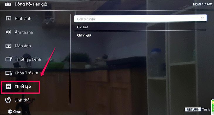 Cách hẹn giờ bật, tắt trên smart tivi cơ bản Sony 2018 Cách hẹn giờ bật, tắt trên smart tivi cơ bản Sony 2018