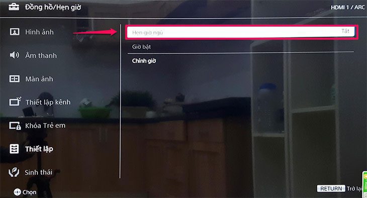 Cách hẹn giờ bật, tắt trên smart tivi cơ bản Sony 2018 Cách hẹn giờ bật, tắt trên smart tivi cơ bản Sony 2018