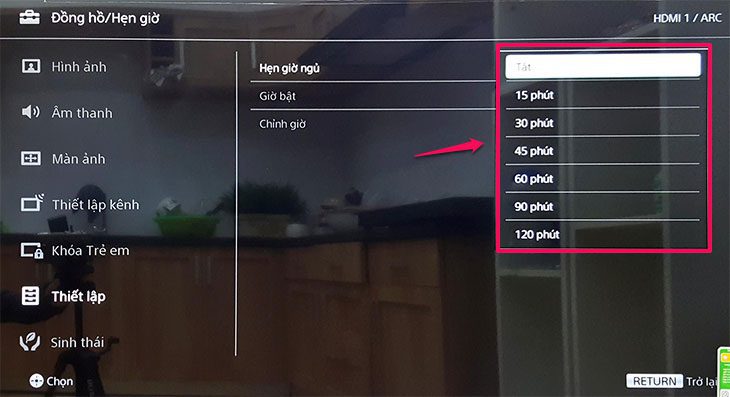 Cách hẹn giờ bật, tắt trên smart tivi cơ bản Sony 2018 Cách hẹn giờ bật, tắt trên smart tivi cơ bản Sony 2018