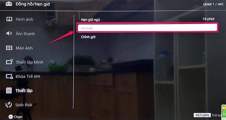 Cách hẹn giờ bật, tắt trên smart tivi cơ bản Sony 2018 Cách hẹn giờ bật, tắt trên smart tivi cơ bản Sony 2018