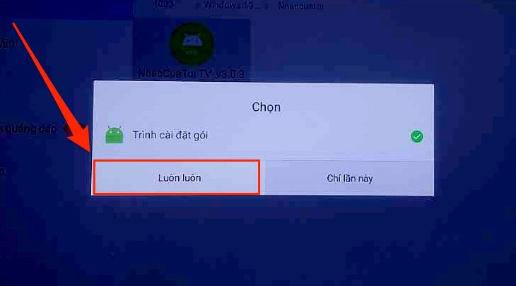 Cài đặt file apk trên Android tivi Sony Cài đặt file apk trên Android tivi Sony