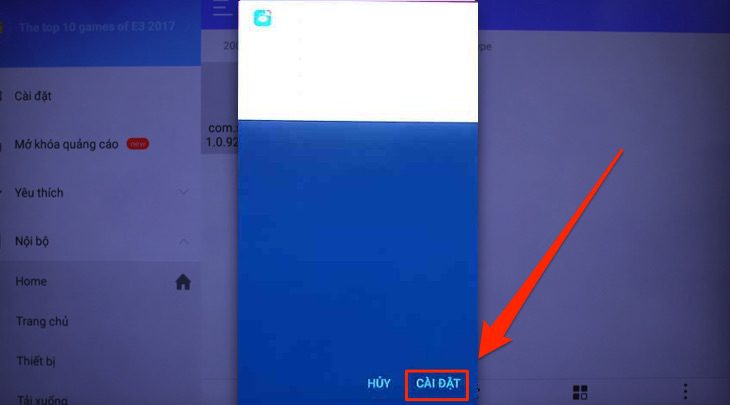 Cài đặt file apk trên Android tivi Sony Cài đặt file apk trên Android tivi Sony