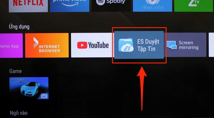 Ứng dụng ES File Explorer Ứng dụng ES File Explorer