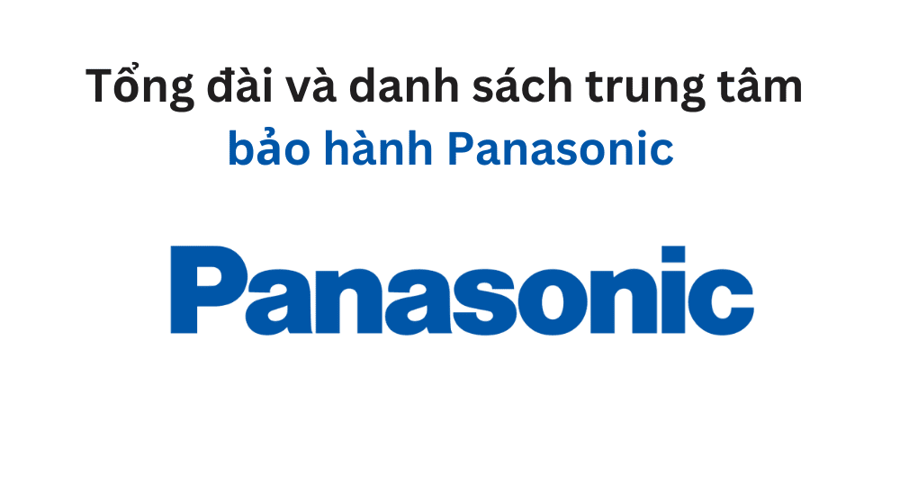 trung tâm bảo hành bếp từ Panasonic