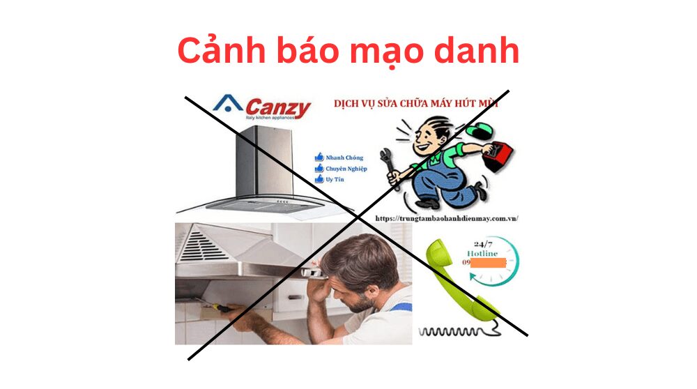 Cảnh báo mạo danh hãng Canzy