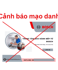 mạo danh trung tâm bảo hành Bosch