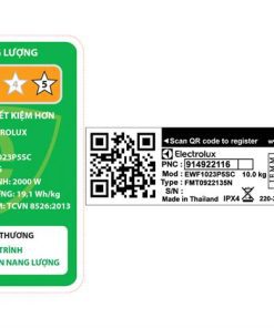 Máy giặt Electrolux EWF1023P5SC - hình số 8