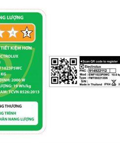 Máy giặt Electrolux EWF1023P5WC - hình số 8