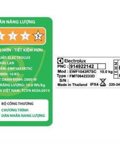Máy giặt Electrolux EWF1043R7SC - hình số 8