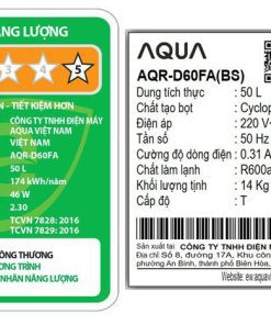 Tủ lạnh Aqua AQR-D60FA(BS) - hình số 4