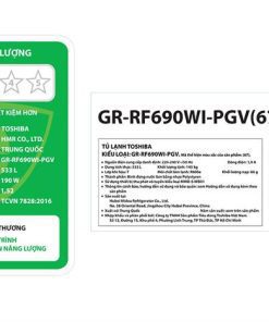 Tủ lạnh Toshiba GR-RF690WI-PGV(67) - hình số 12
