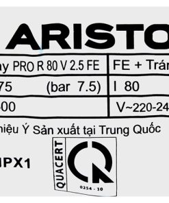 Bình nóng lạnh Ariston PRO R 80 V 2.5 FE - hình số 7