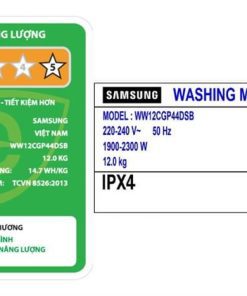 Máy giặt Samsung WW12CGP44DSBSV - hình số 8