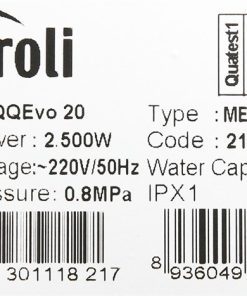 Bình nóng lạnh Ferroli QQ EVO 20 ME - hình số 8