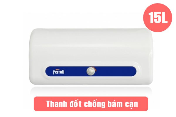 Bình nóng lạnh Ferroli QQ EVO 15 AE | 15L ngang