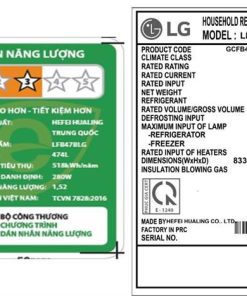 Tủ lạnh LG LFB47BLG - hình số 8