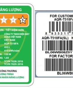 Tủ lạnh Aqua AQR-T518FA(SL) - hình số 4