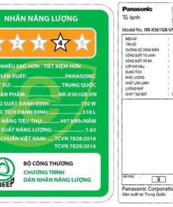 Tủ lạnh Panasonic NR-X561GB-VN - hình số 8